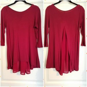 Burgundy Top